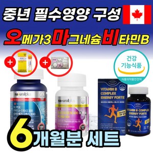 캐나다 오마비 세트 알티지 맥스 울트라 Rtg 오메가3 1100 mg 알티지 오메가3 토코페롤 3중 배합 비타민D 마그네슘 400 비타민B 컴플렉스 에너지 포르테 정