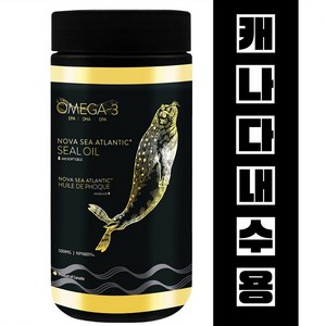 물개오일 프리미엄 오메가3 하프물범 혈압낮추는 효과 1통240정 캐나다직배송