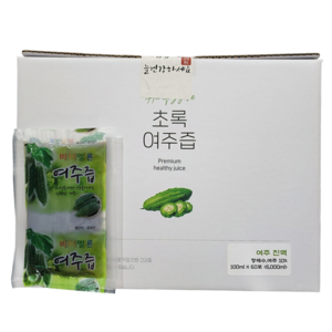 돼지감자 여주즙, 100ml, 120개