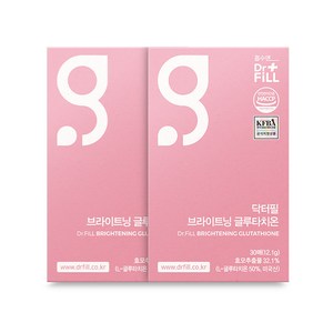 닥터필 브라이트닝 글루타치온 30매, 2개, 12.1g