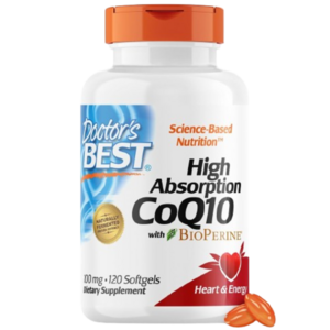 [Doctor's Best] 고흡수 코엔자임Q10 with 바이오페린 100 mg, 120 소프트젤