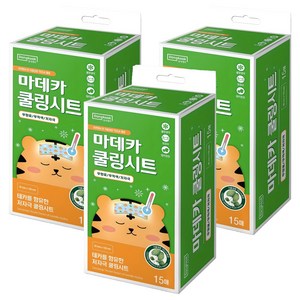동국제약 마데카 쿨링시트, 15개입, 3개