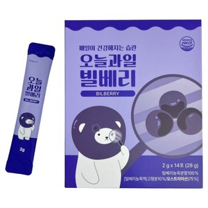 100% 빌베리 농축분말 안토시아닌 루테인대신 눈건강 눈영양 겨울철 환절기 눈피로 시력보호, 28g, 6세트