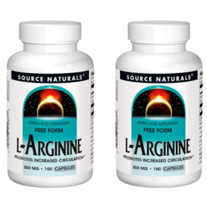 [Source Naturals] L-아르기닌 500 mg, 50 캡슐 2 SET