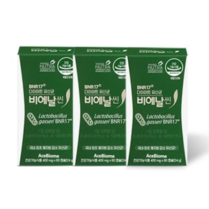 김희선유산균 BNR17 비에날씬 모유유산균 장건강 체지방감소 60캡슐