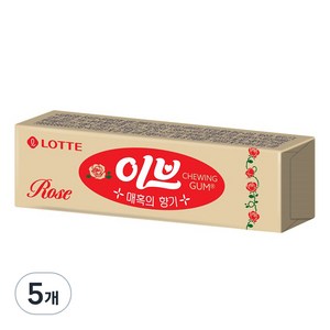롯데웰푸드 이브 로즈 츄잉껌
