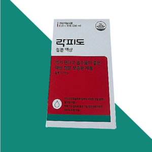 락피도 철분 액상 12mg 비타민 c b6 b12 딸기맛