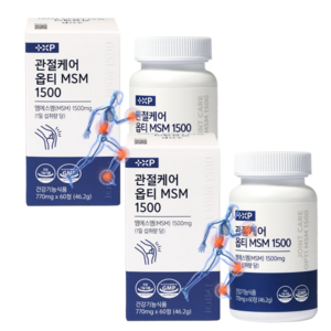 김연자 관절보궁 정품 호관원 프리미엄골드 알약 효과 옵티MSM 식이유황 무릎관절영양제, 2박스, 60정