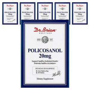 닥터브라이언 폴리코사놀 20mg 타블렛, 90정, 6개