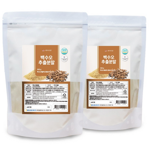 국내산 백수오 추출분말 500g HACCP 인증제품, 500g, 2개