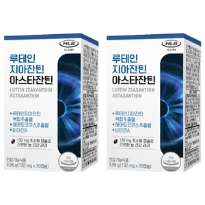 에이치엘비 루테인지아잔틴 아스타잔틴, 30정, 2개