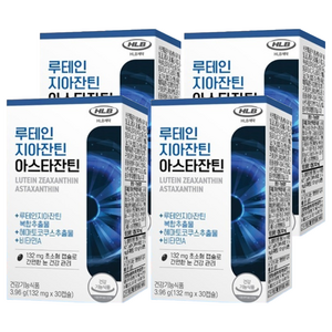 에이치엘비 루테인지아잔틴 아스타잔틴, 30정, 4개