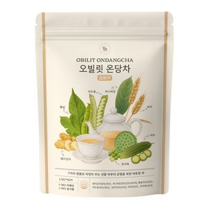 오빌릿 온당차 혈당차 7가지원물 뽕잎 돼지감자 바나바잎 여주 연자육 작두콩 보리 식후혈당케어 건강차