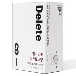 딜리트코 카페인 미함유 오르조 커피 대용차, 1개, 20개입, 2g