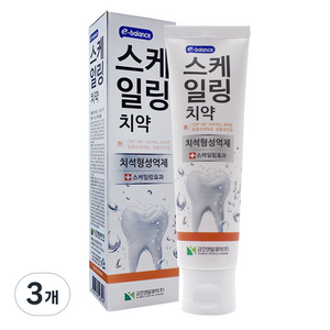 이밸런스 스케일링 치약, 120g, 3개