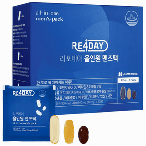 리포데이 올인원 맨즈팩 남성용 22종 종합비타민 1일1포 한포영양제, 69g, 1개