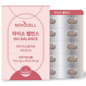 아이소밸런스 갱년기 여성 대두이소플라본 비타민D 에스트로겐 영양제