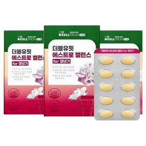 이너랩 더블유핏 에스트로 밸런스 for 갱년기 24g, 3개, 30정