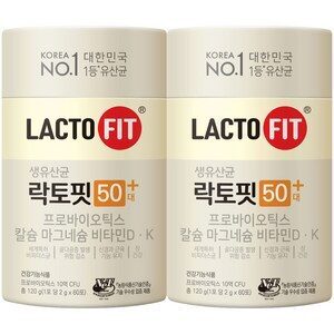 락토핏 50대 플러스 유산균60p