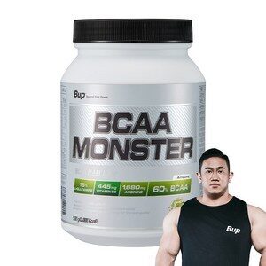 BUP BCAA몬스터 사과맛 500g, 류신 아미노산 헬스보충제 BCAA, 500g, 1개