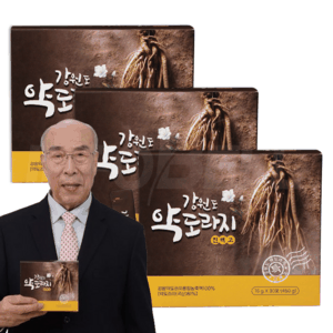 [TV홈쇼핑정품 인포벨]김기현 강원도 지리산 약도라지 진액고 간편 스틱 겨울 목 건강 최정원 최주봉 진액, 90개, 15g
