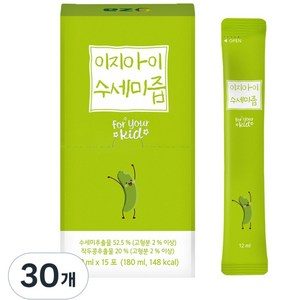 이지아이수세미즙 액상스틱 작두콩 액기스 국산수세미 배즙, 30개