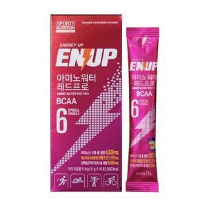 엔업 아미노워터 레드프로 복합아미노산 11g, 10회분, 1개