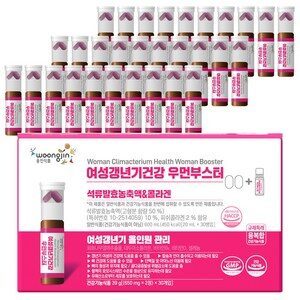 웅진 여성갱년기 영양제 우먼부스터 호르몬 에스트로겐, 1세트, 30회분