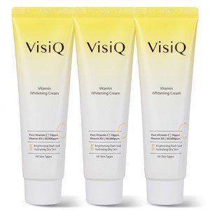 비지크 순수비타민 화이트닝 크림 기미 잡티 검버섯 주근깨 브라이트닝 미백 코리아나 크림, 3개, 50ml