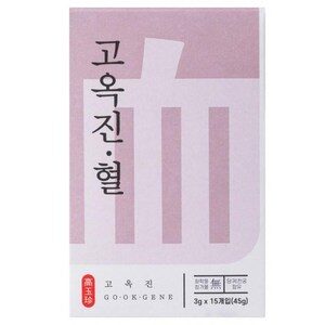 여자에게 좋은 바로 그 당귀, 천궁 그리고 키푸드의 고민 고옥진 혈, 15g, 15개, 78g, 1세트, 15개입