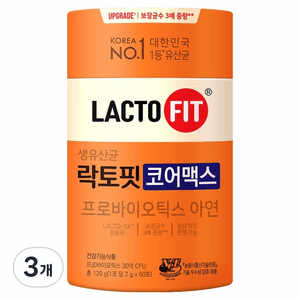 락토핏 생유산균 코어맥스 60p