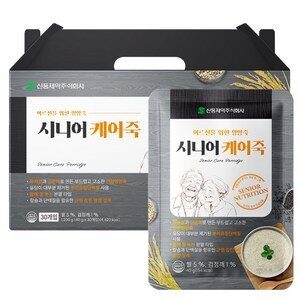 신풍제약 시니어 케어죽 영양죽 시니어죽, 40g, 30개