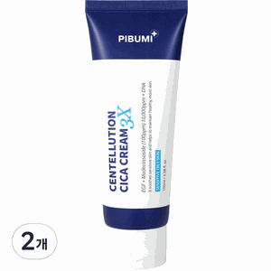 피부미 센텔루션 시카 크림 쓰리엑스 지복합성, 100ml, 2개