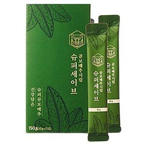 슈퍼세이브 곰보배추차 원액 시럽 야생차 못난이배추 유아부터 어른까지 스틱 4박스 무료배송