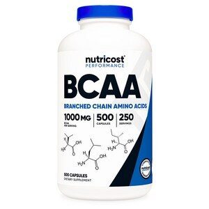 뉴트리코스트 BCAA 1g 캡슐 글루텐 프리