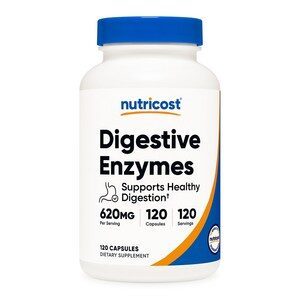 뉴트리코스트 다이제스티브 엔자임 소화효소 620mg 120캡슐 1개, 1개, 120정