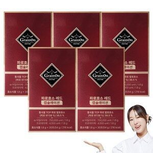 그레인온 파로효소 레드 캡슐레이션, 54g, 5개