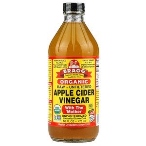 브래그 유기농 사과 식초, 1개, 473ml