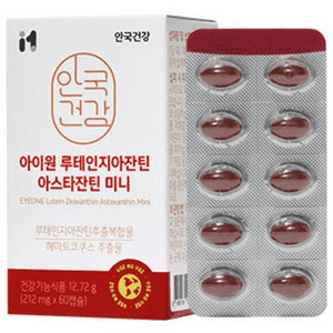 안국건강 안심캡슐 안국 아스타잔틴 미니, 60정, 3개