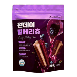 원데이 빌베리츄 개껌! 강아지 눈건강 루테인 아스타잔틴