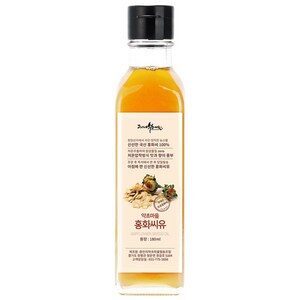뼈에좋은 국산 저온압착 홍화씨유 홍화씨 기름 오일, 180ml, 1개