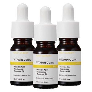 화사 순수비타민 C 23% 겉 속 기미 잡티 케어 고함량 앰플, 3개, 10ml