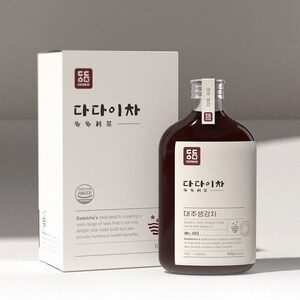 다다이차 대추생강차 수제차 국산차 건강차 액상차, 620g, 1개입, 1개