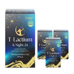 프랑드유로 타트체리 락티움 K Night 24 정 테아닌, 60정, 4개
