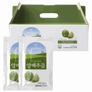 비타할로 진심을 담은 양배추즙, 100ml, 30개