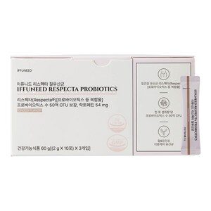 이퓨니드 질건강 리스펙타 질유산균 초코맛, 30개, 2g