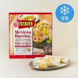 오뚜기 리얼 멕시칸 브리또 페페로니트리플치즈 (냉동), 125g, 3개입, 1개