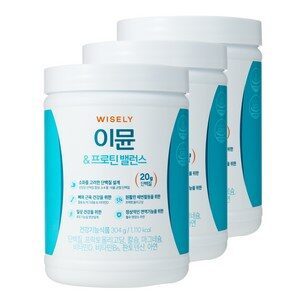 와이즐리 산양유 이뮨프로틴 밸런스, 304g, 3개