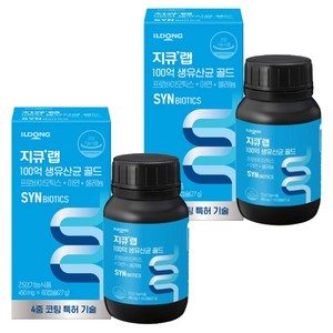 지큐랩 100억 생유산균 골드, 60정, 2개