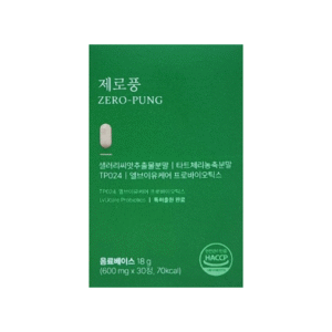 [본사정품] 힐스뱅크 제로풍 ZERO-PUNG 통풍관리 요산 배출 TP024